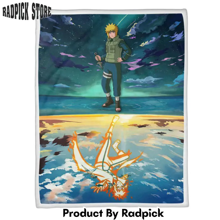 Minato namikaze blanket custom anime  rp0154051